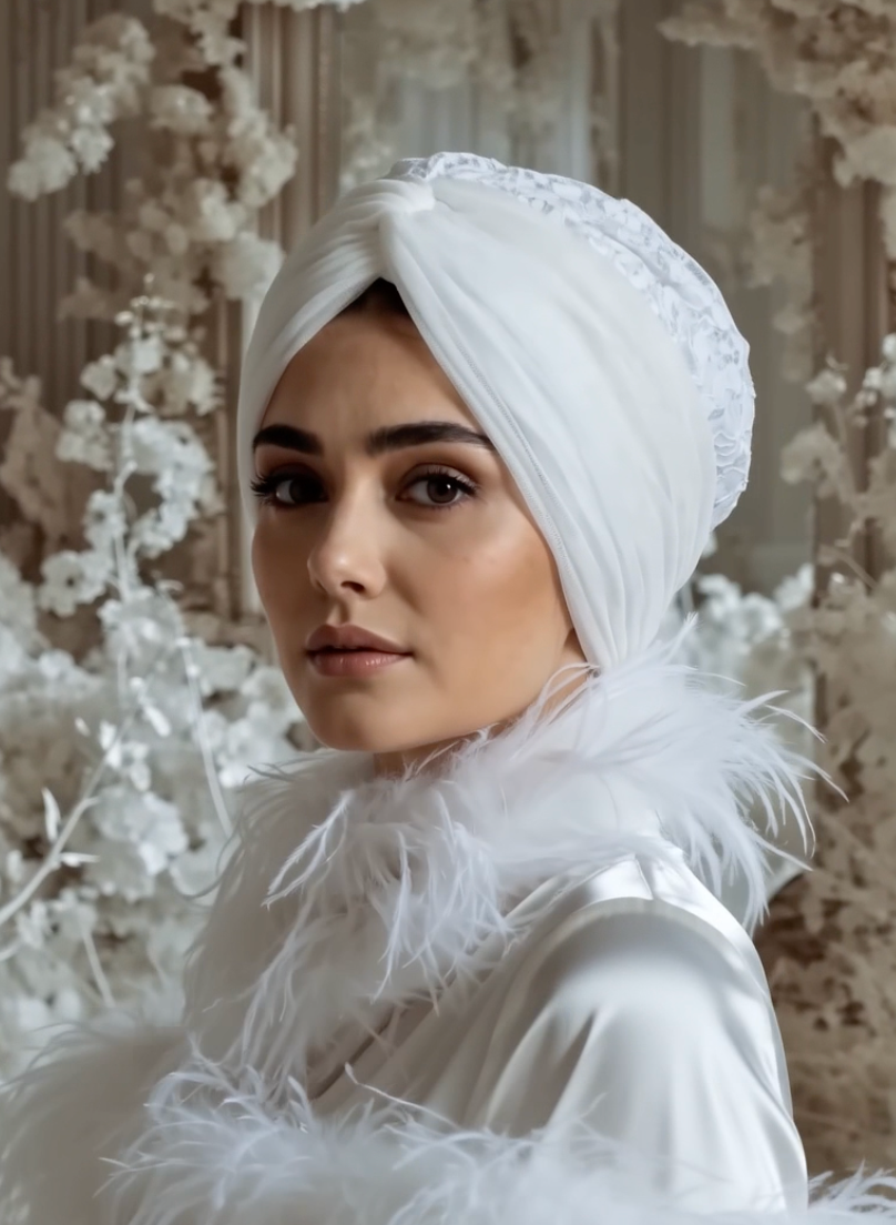 Bridal Twisted Turban