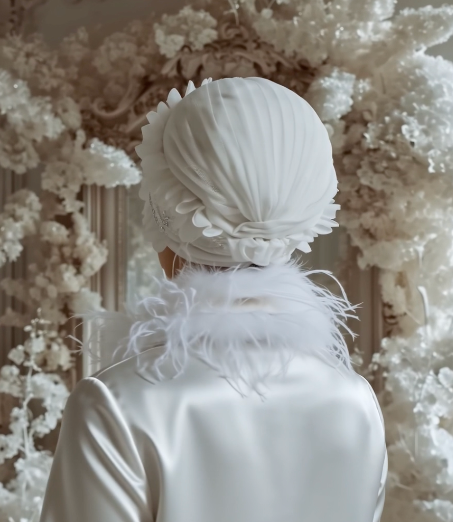 Bridal Beaded Turban