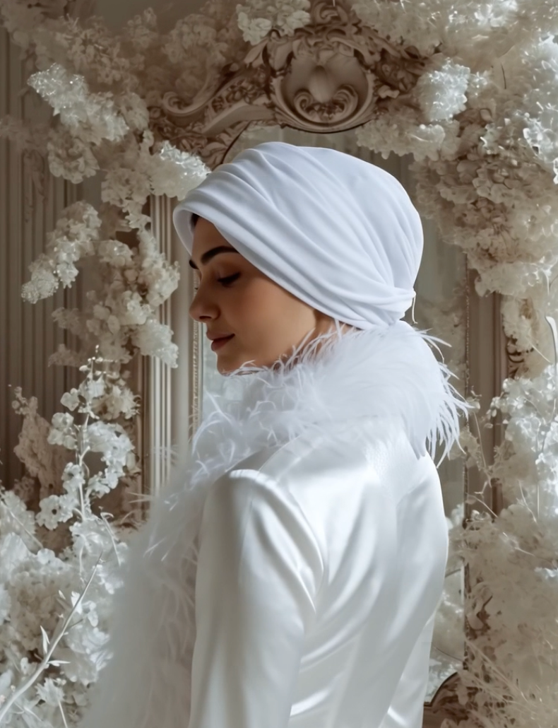 Bridal Multi-way Tulle Turban