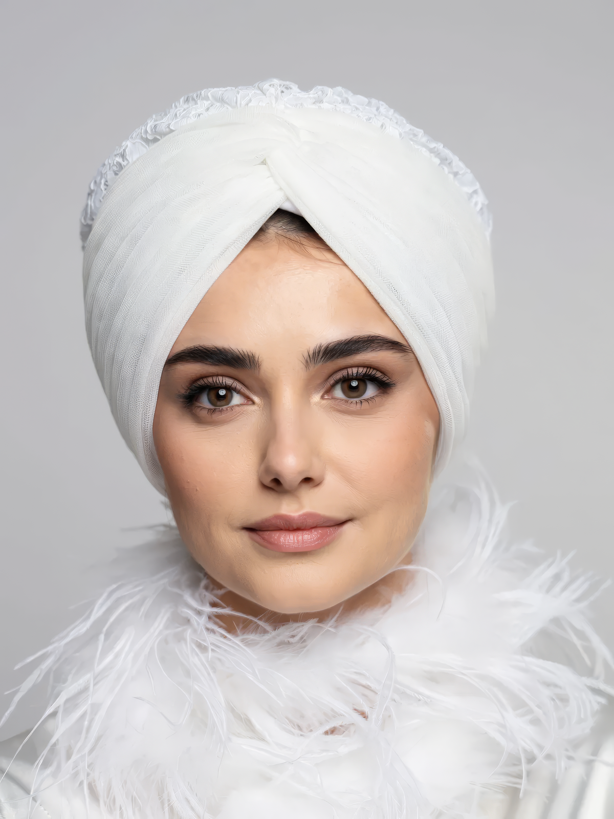 Bridal Twisted Turban