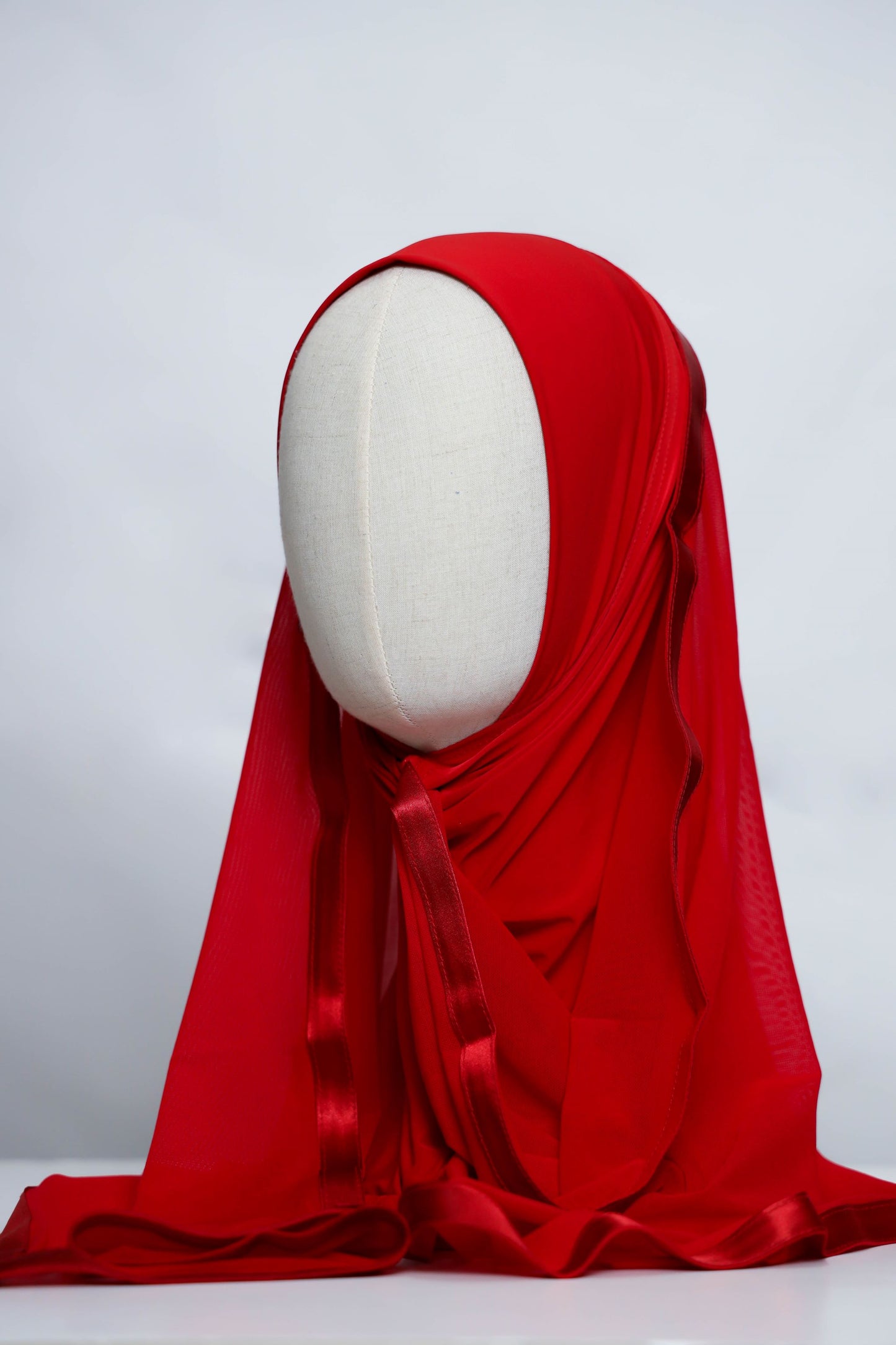 Lycra Plain Ready-made Hijab