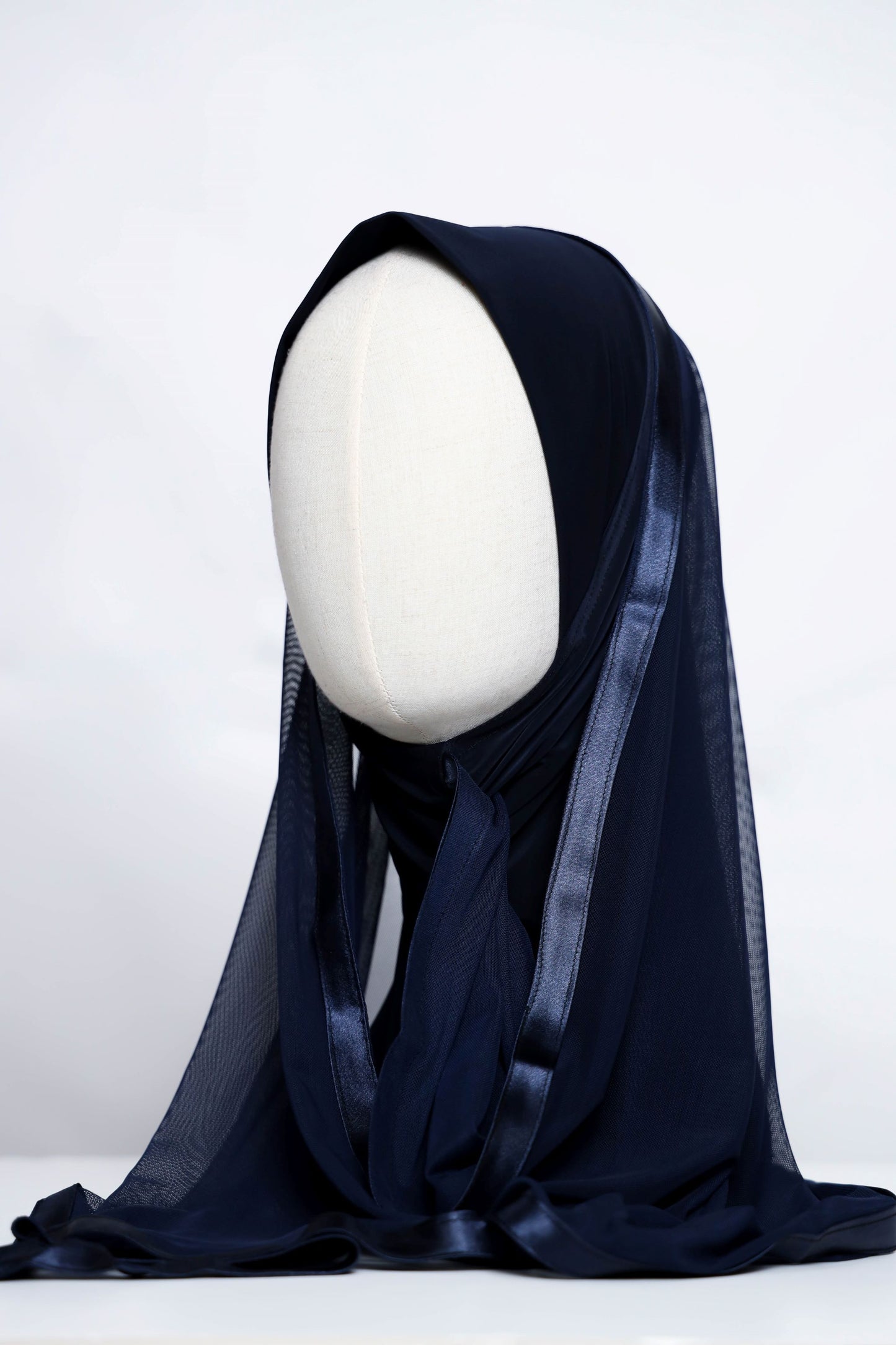 Lycra Plain Ready-made Hijab