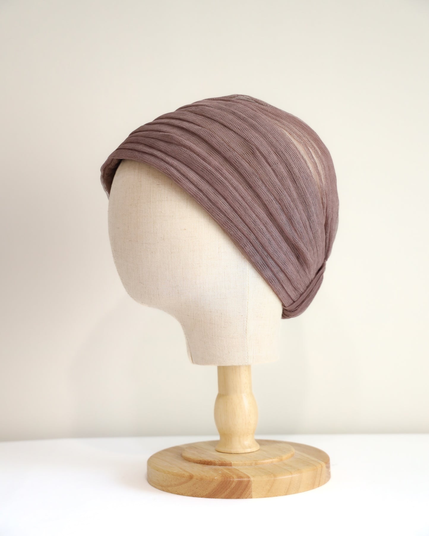 Tulle Pleats Turban